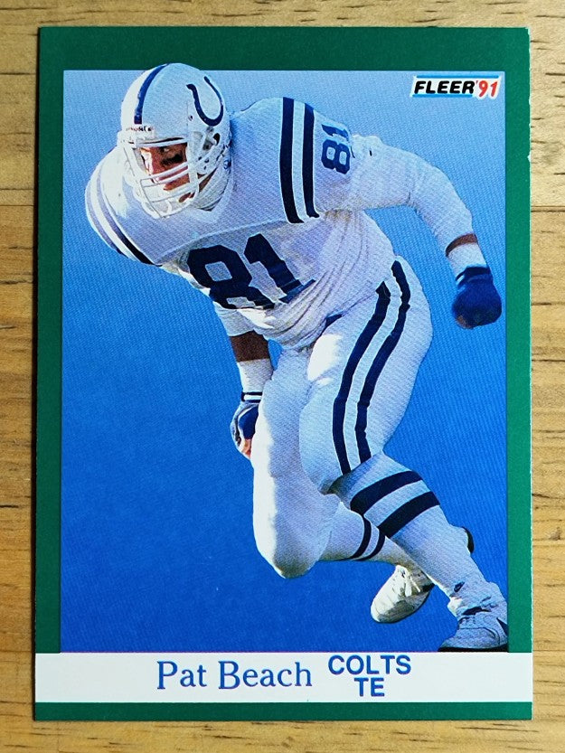 1991 Fleer #74 Pat Beach
