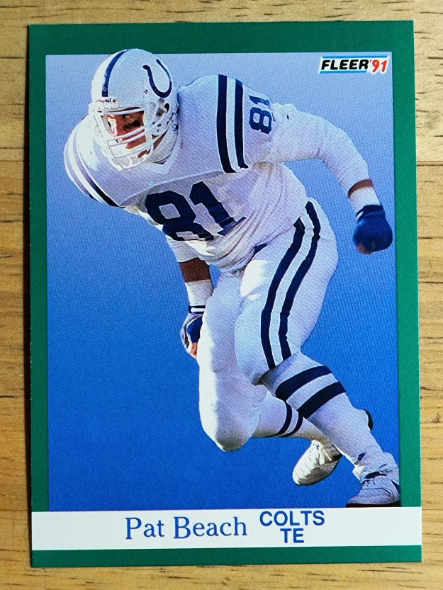 1991 Fleer #74 Pat Beach