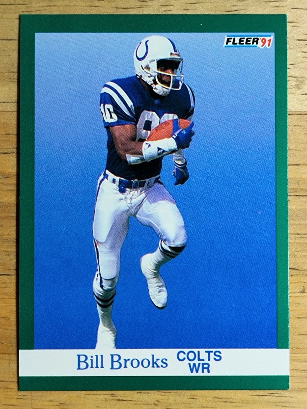 1991 Fleer #78 Bill Brooks