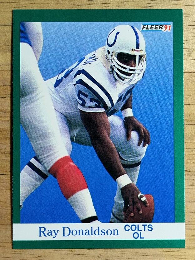 1991 Fleer #80 Ray Donaldson