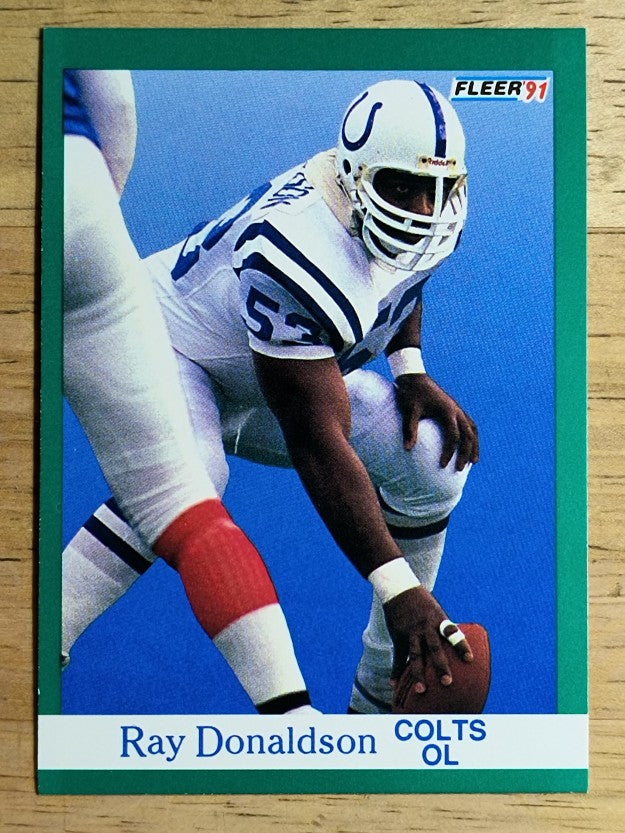 1991 Fleer #80 Ray Donaldson