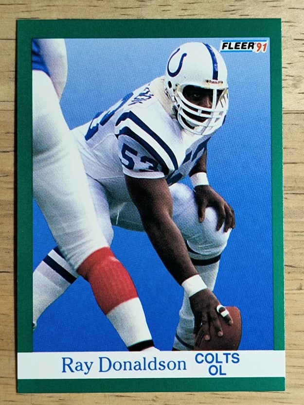 1991 Fleer #80 Ray Donaldson