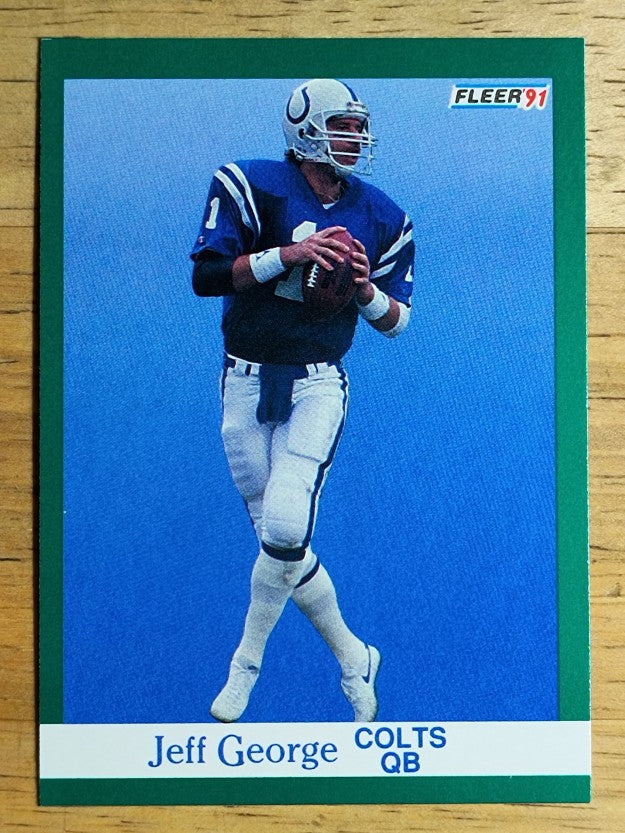 1991 Fleer #81 Jeff George