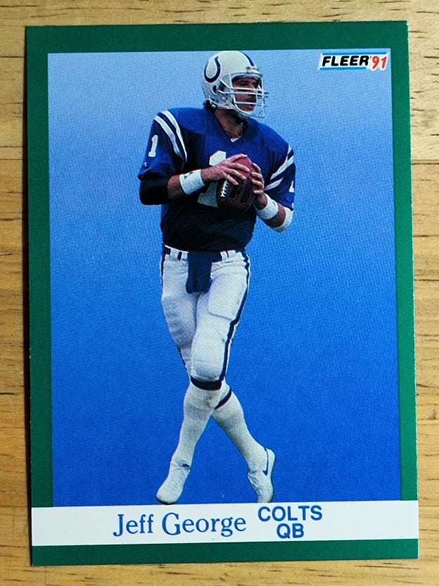 1991 Fleer #81 Jeff George
