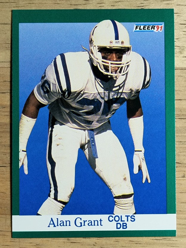 1991 Fleer #82 Alan Grant