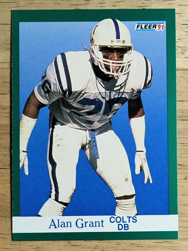 1991 Fleer #82 Alan Grant