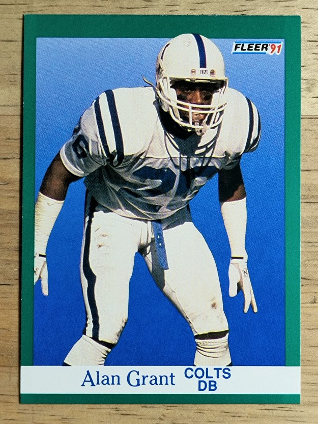 1991 Fleer #82 Alan Grant