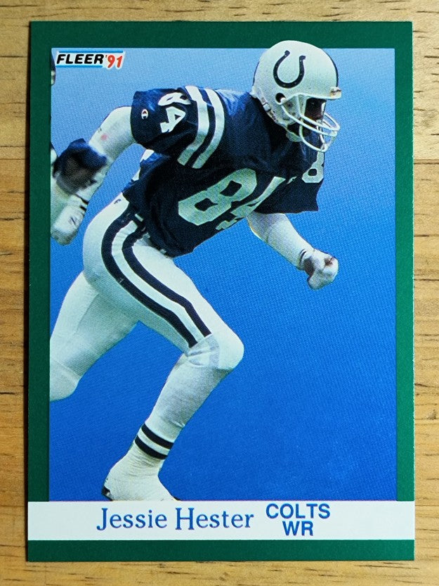 1991 Fleer #83 Jessie Hester