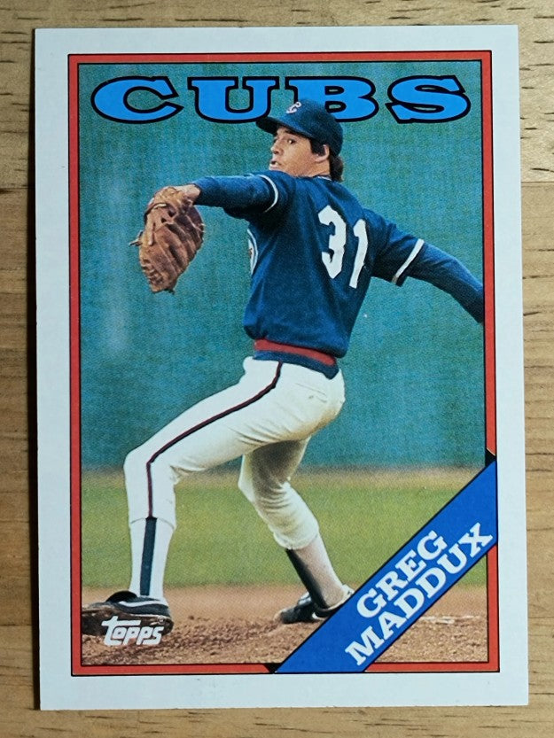 1988 Topps #361 Greg Maddux