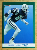 1991 Fleer #83 Jessie Hester