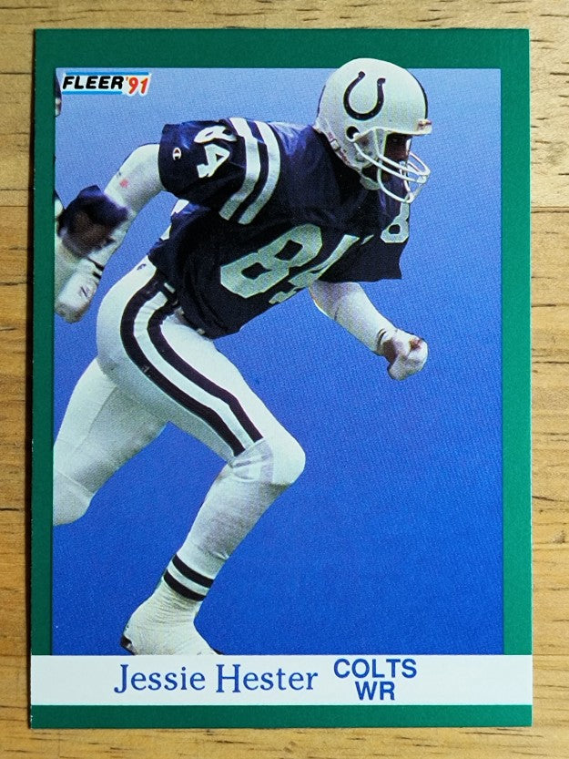 1991 Fleer #83 Jessie Hester