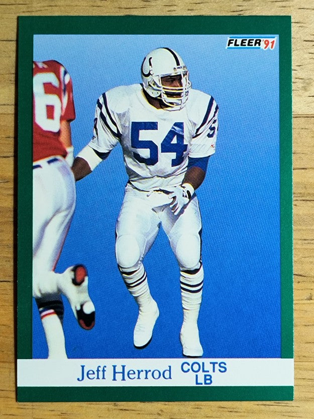 1991 Fleer #84 Jeff Herrod