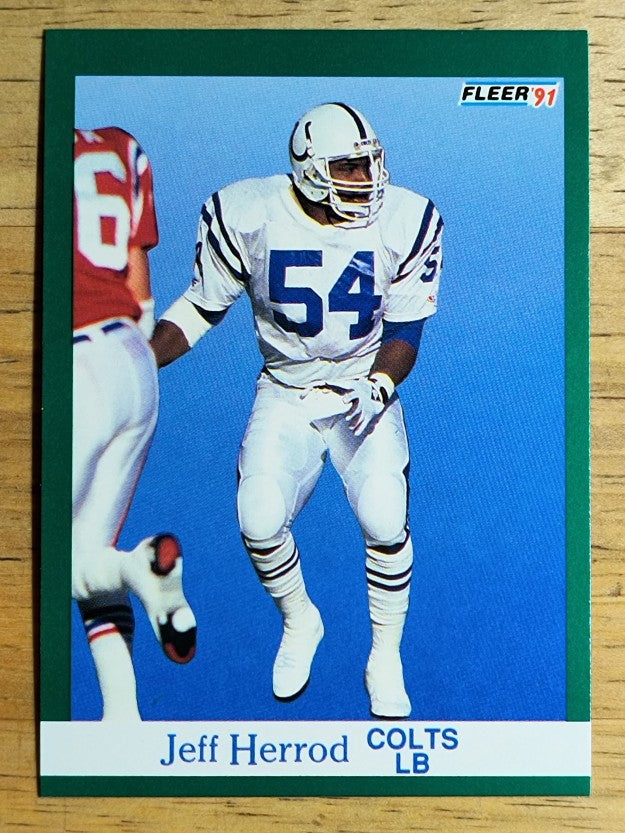 1991 Fleer #84 Jeff Herrod