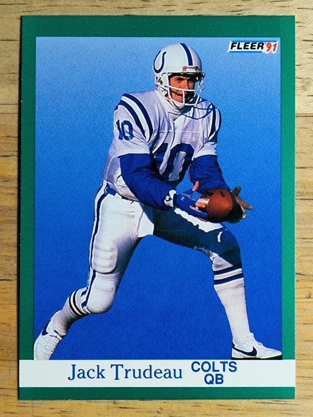 1991 Fleer #86 Jack Trudeau