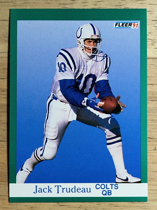 1991 Fleer #86 Jack Trudeau
