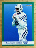 1991 Fleer #87 Clarence Verdin