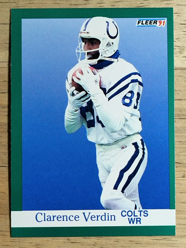 1991 Fleer #87 Clarence Verdin