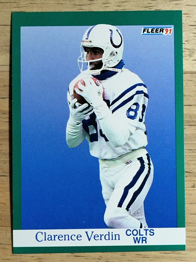 1991 Fleer #87 Clarence Verdin
