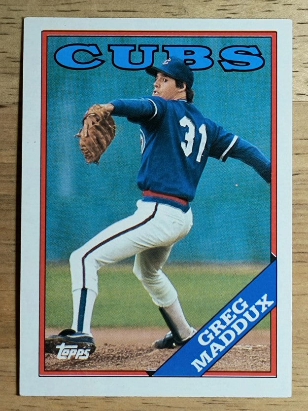 1988 Topps #361 Greg Maddux