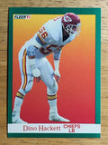1991 Fleer #91 Dino Hackett