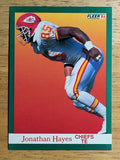 1991 Fleer #92 Jonathan Hayes