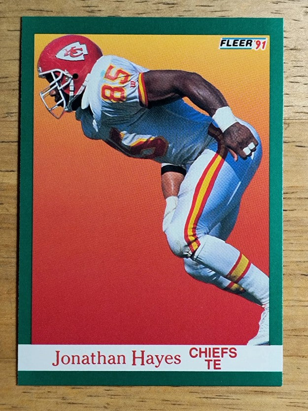 1991 Fleer #92 Jonathan Hayes