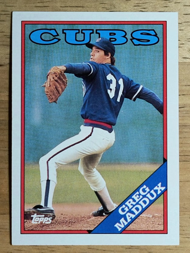 1988 Topps #361 Greg Maddux