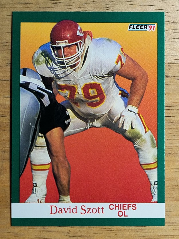 1991 Fleer #99 David Szott RC