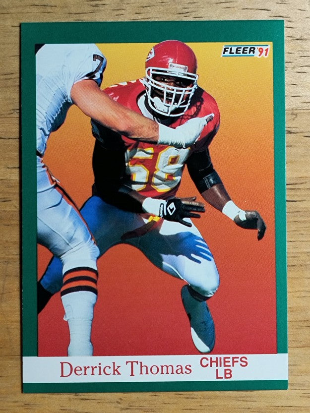 1991 Fleer #100 Derrick Thomas