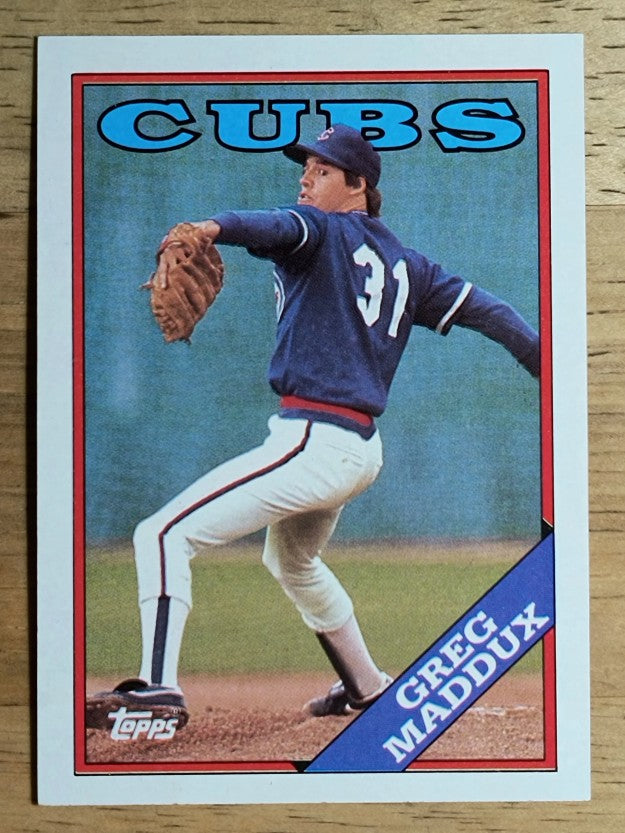 1988 Topps #361 Greg Maddux