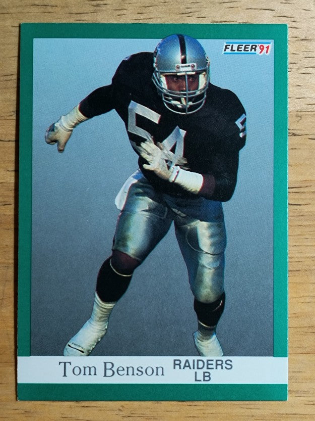 1991 Fleer #103 Thomas Benson