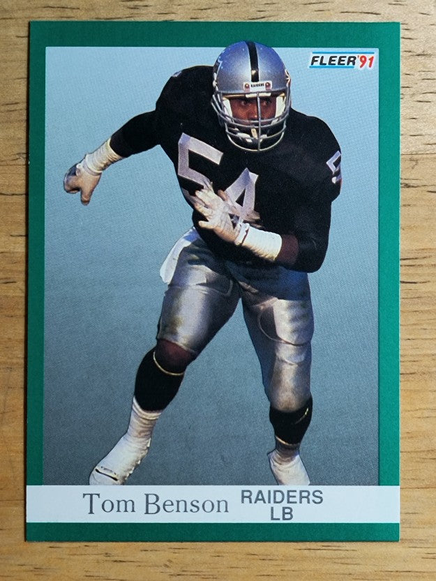 1991 Fleer #103 Thomas Benson