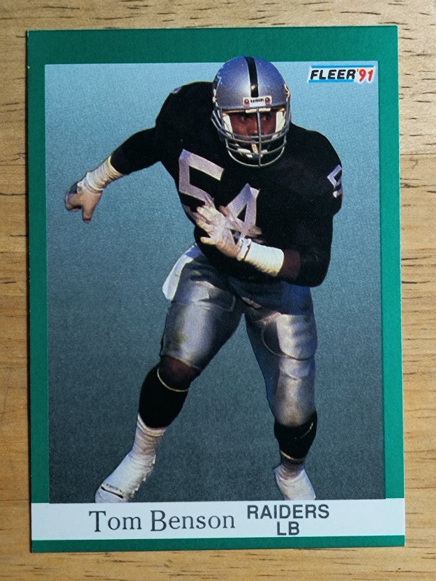 1991 Fleer #103 Thomas Benson