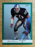 1991 Fleer #105 Riki Ellison