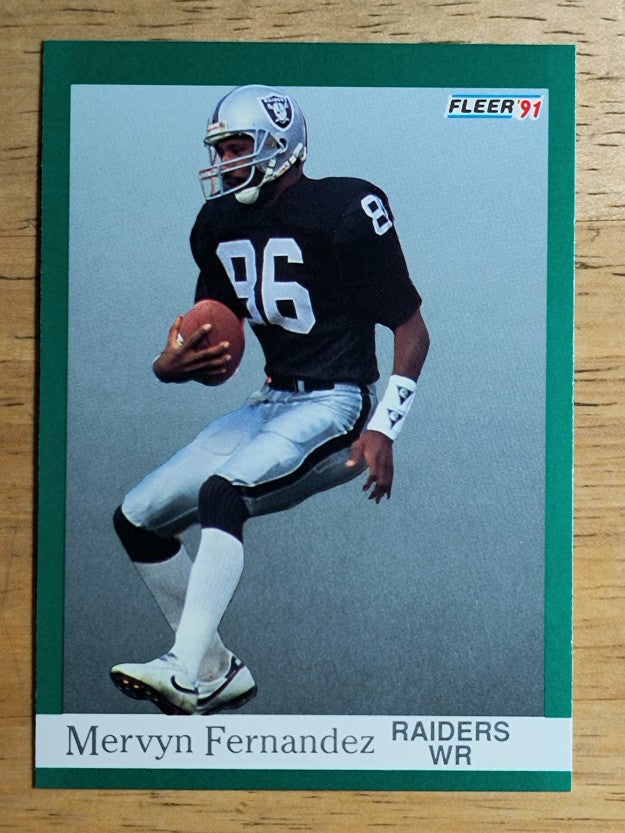 1991 Fleer #106 Mervyn Fernandez