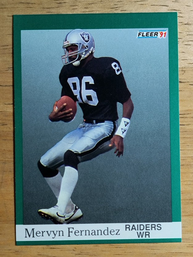 1991 Fleer #106 Mervyn Fernandez