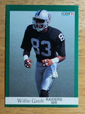 1991 Fleer #107 Willie Gault