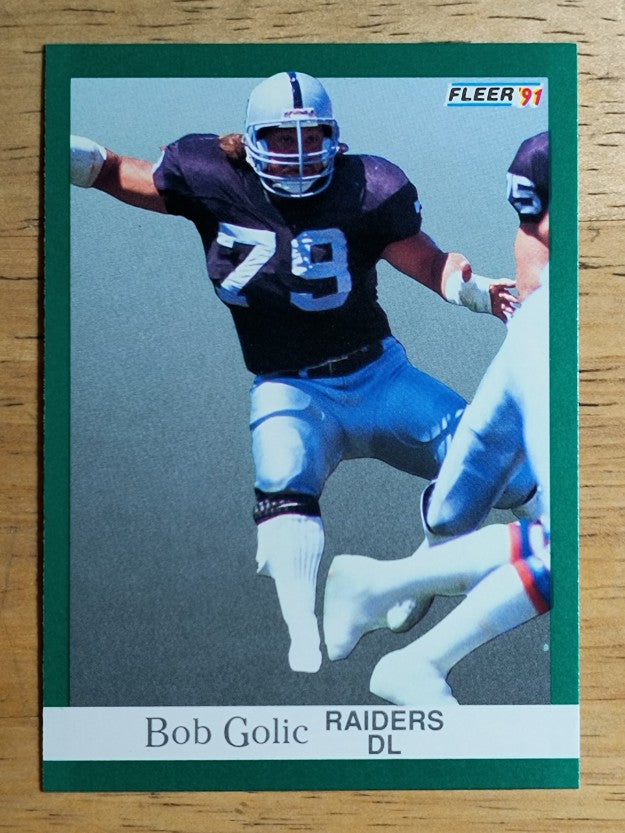 1991 Fleer #108 Bob Golic
