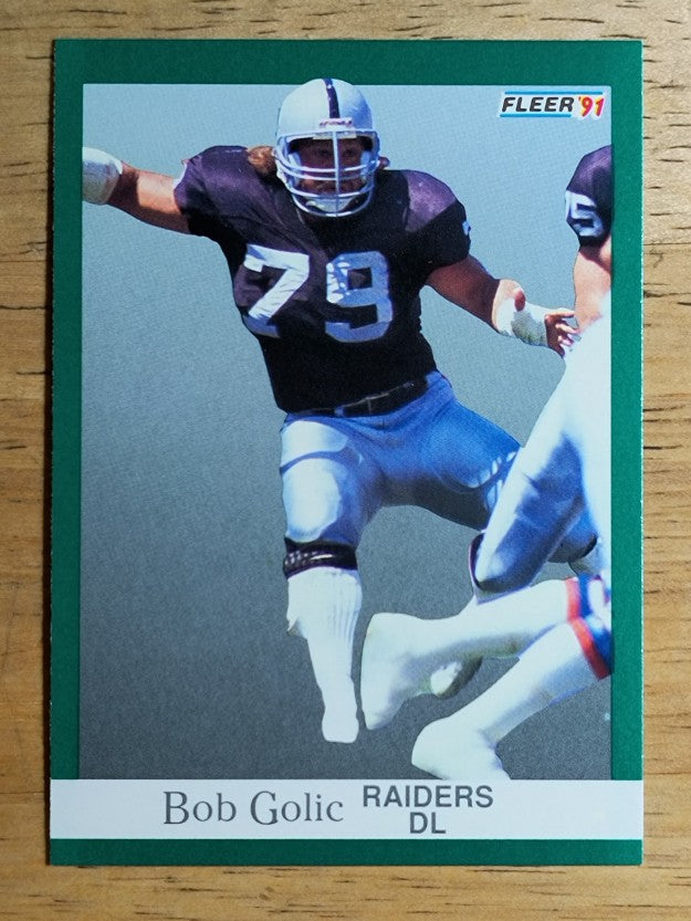 1991 Fleer #108 Bob Golic
