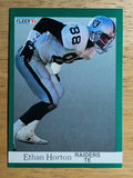 1991 Fleer #109 Ethan Horton FFC