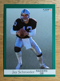 1991 Fleer #114 Jay Schroeder