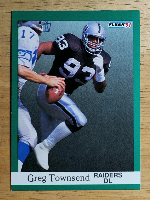 1991 Fleer #116 Greg Townsend