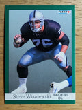 1991 Fleer #117 Steve Wisniewski
