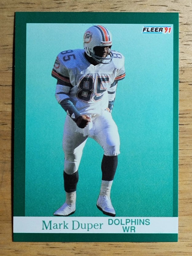 1991 Fleer #119 Mark Duper