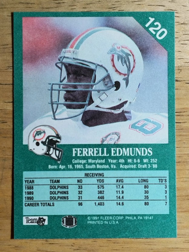 1991 Fleer #120 Ferrell Edmunds