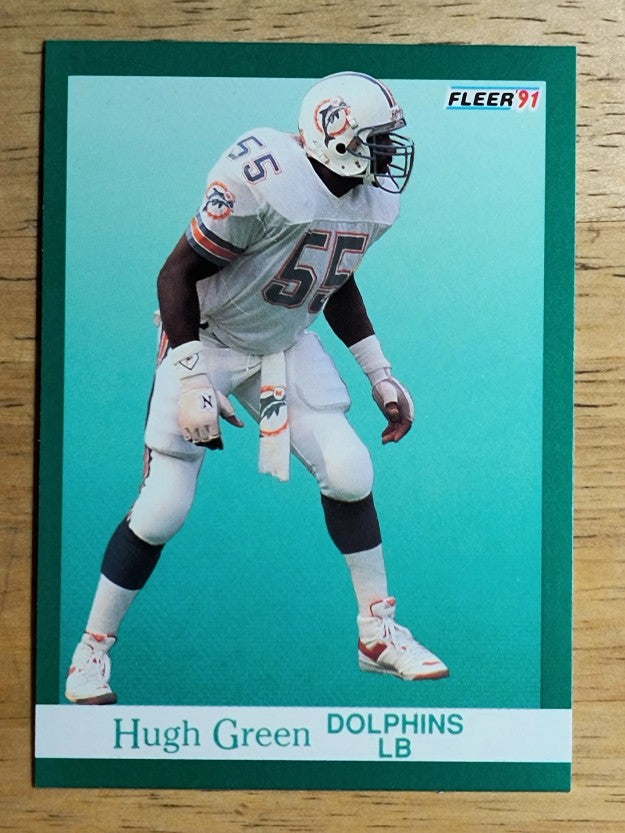 1991 Fleer #121 Hugh Green