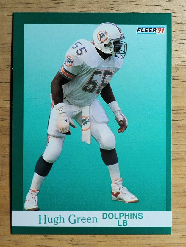 1991 Fleer #121 Hugh Green