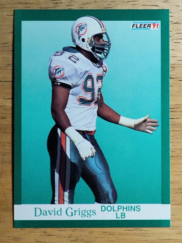 1991 Fleer #122 David Griggs