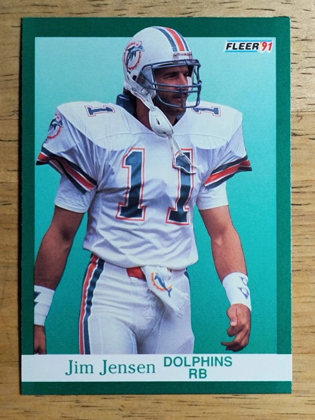 1991 Fleer #123 Jim C. Jensen