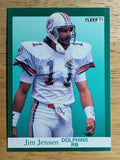1991 Fleer #123 Jim C. Jensen